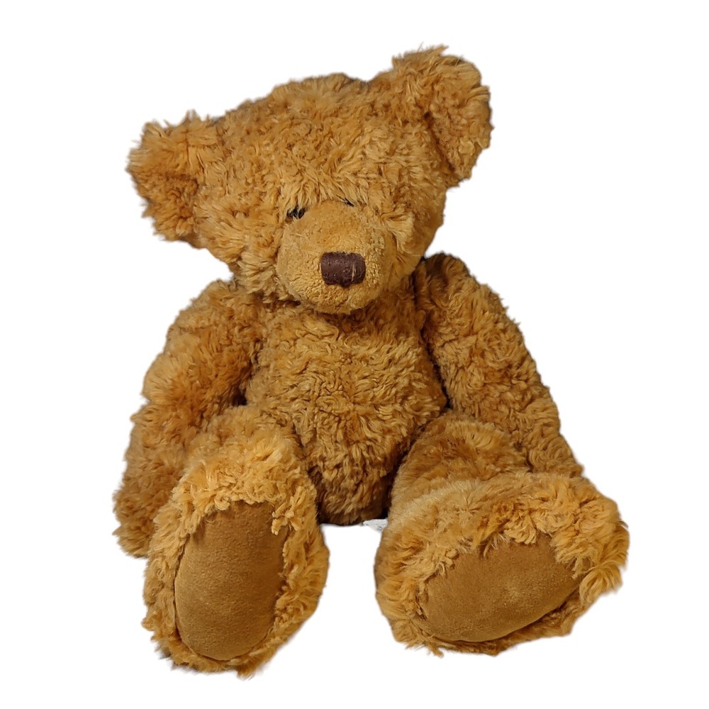 Vintage Russ JB Teddy Bear Plush Childs Toy‎ Item 45305 Light Brown 17 Inches